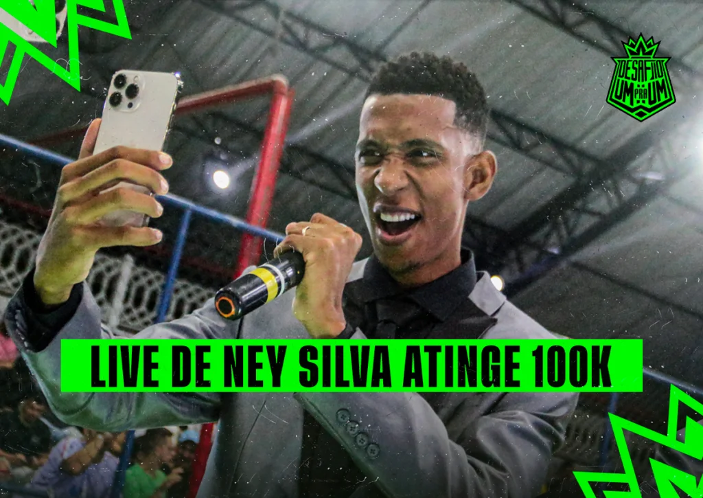 Ney Silva bate recorde com live do X1 entre Gegê e Daniel Coringa