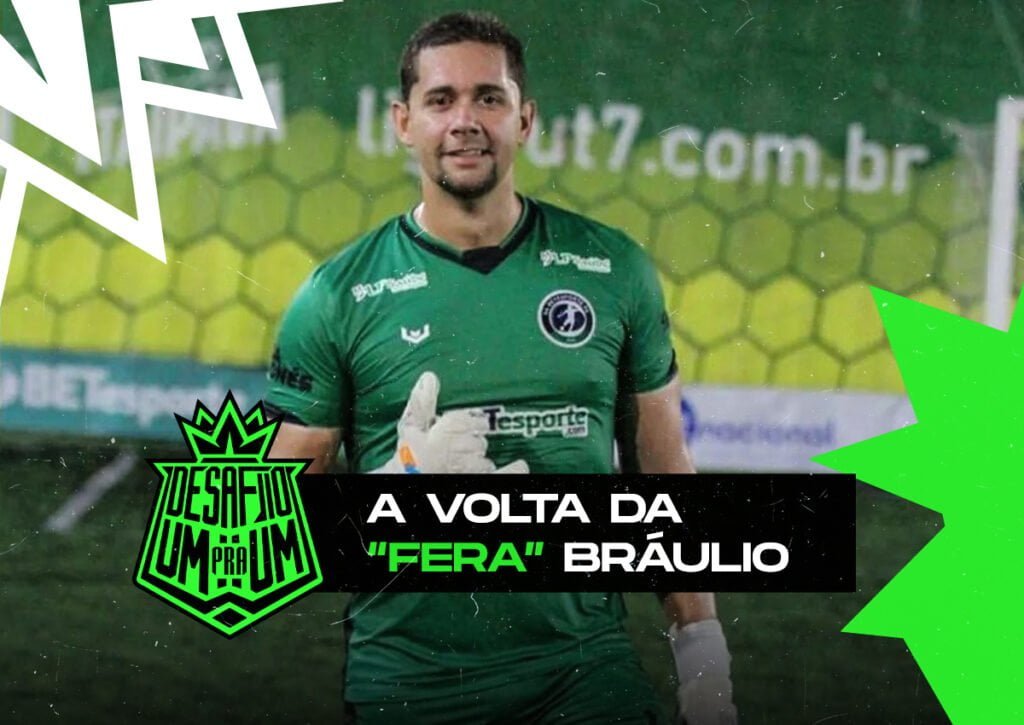 A volta da "Fera" do X1? Bráulio comemora nova ascensão na carreira. (Imagem: Equipe Desafio Um Pra Um)