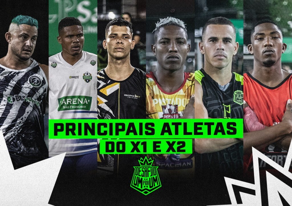 Tropa de Elite do X1? Conheça os principais jogadores. (Imagem: Equipe Desafio Um pra Um)