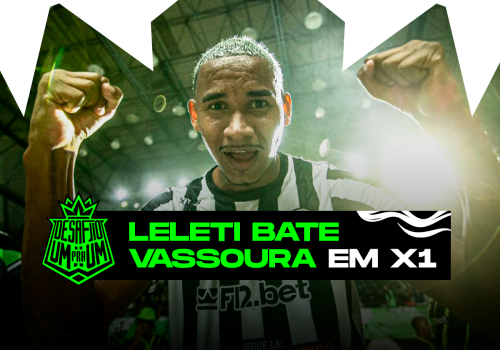 Desafio Um pra Um e Botafogo: Leleti bate Vassoura em X1. (Imagem: Adriano Fontes / Equipe Desafio Um pra Um)