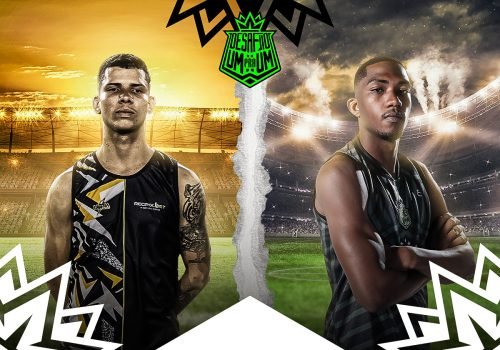 A Revanche: Bolt e Paçoca disputam X1 nesta terça-feira valendo R$ 60 mil. (Imagem: Designer João Victor / Equipe Desafio Um Pra Um)